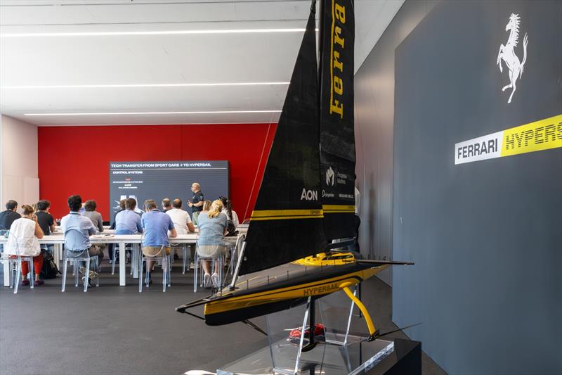 Ferrari Hypersail Technical Presentation - photo © Gianluca Perticoni