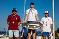 Top 3 - Under 19s at the Finn Silver Cup in Anzio © Robert Deaves