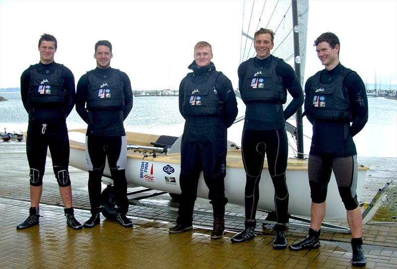 Callum Dixon, Cameron Tweedle, Jack Arnell, Markus Bettum and Matthew Stephens - photo © James Hadden & Ray New