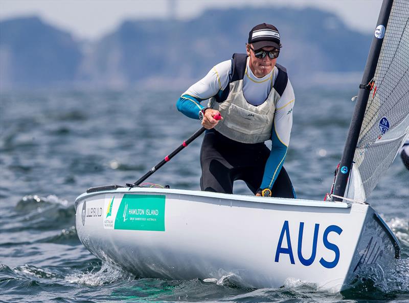 Jake Lilley - Ready Steady Tokyo Sailing 2019 photo copyright Sailing Energy taken at Australian Sailing and featuring the Finn class