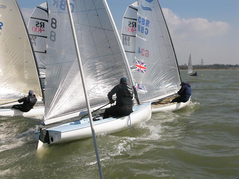Hamble River Warming Pan 2022 photo copyright Michael Foster taken at Hamble River Sailing Club and featuring the Finn class