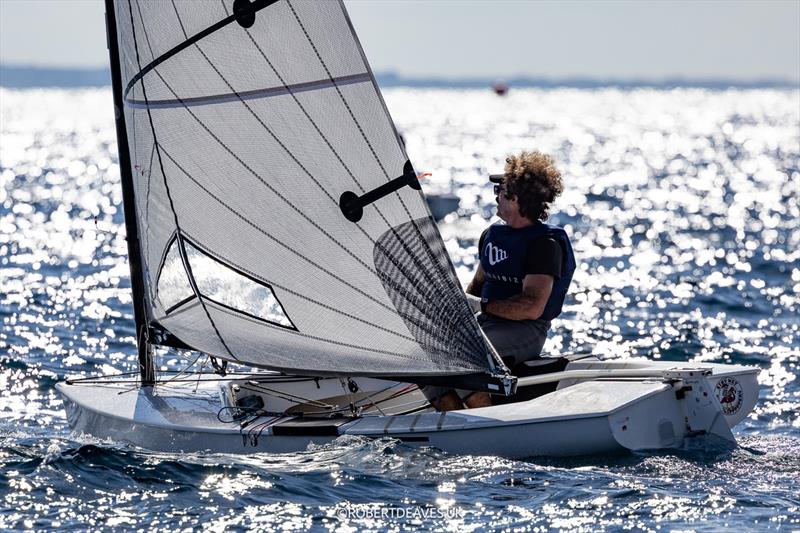 Jordi Tur, ESP - 2025 Spanish Open Finn Championship in Ibiza - photo © Robert Deaves