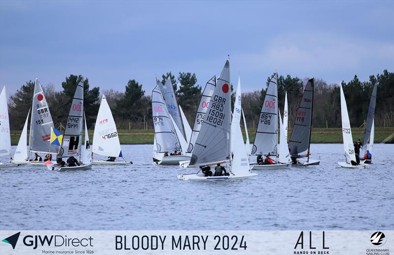 GJW Direct 48th Bloody Mary photo copyright Mark Jardine taken at Queen Mary Sailing Club and featuring the Fireball class