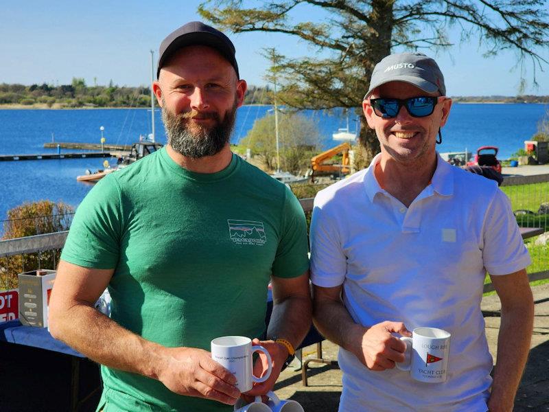 Ewen Barry and Sandy Rimmington take second - Fireball Open Championship at Lough Ree - photo © Frank Miller
