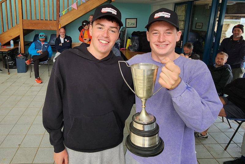 Winners, David Evans and William Draper - Fireball Ulster Championship at Mullaghmore - photo © Frank Miller