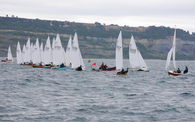 Firefly Nationals 2025 at Lyme Regis - photo © David Beer