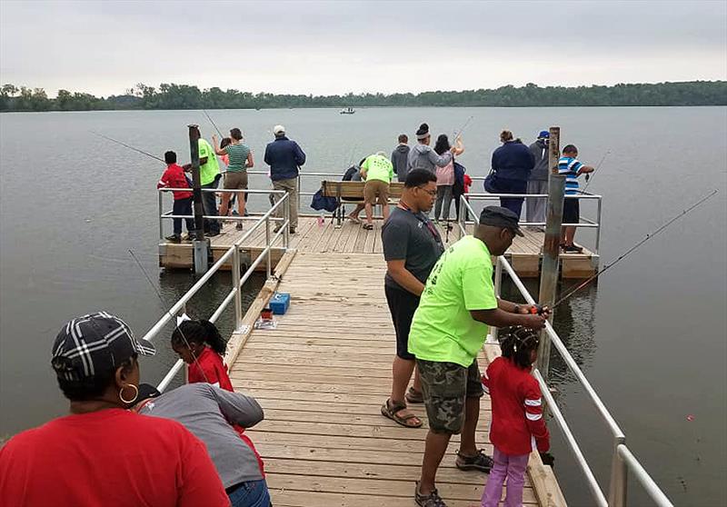 More than 400 young anglers experienced fishing firsthand last weekend during USA Take Kids Fishing Day events in Wisconsin and Tennessee photo copyright Union Sportsmen’s Alliance taken at  and featuring the Fishing boat class