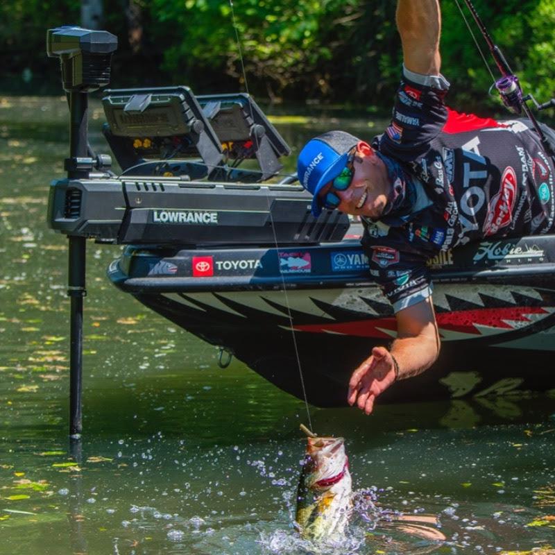 Lowrance Ghost Trolling Motor photo copyright Andrew Golden taken at  and featuring the Fishing boat class