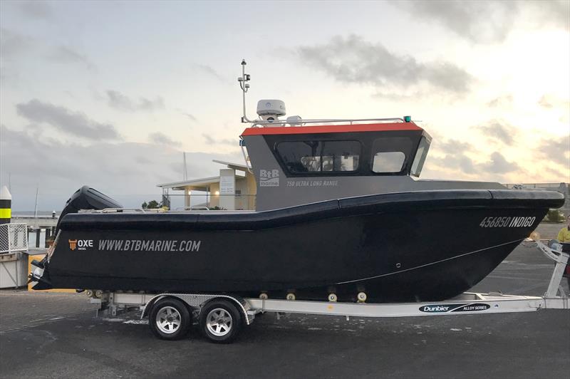 Easily transported upon a tandem trailer the 750ULR can be relocated to wherever it is required photo copyright Power Equipmen taken at  and featuring the Fishing boat class