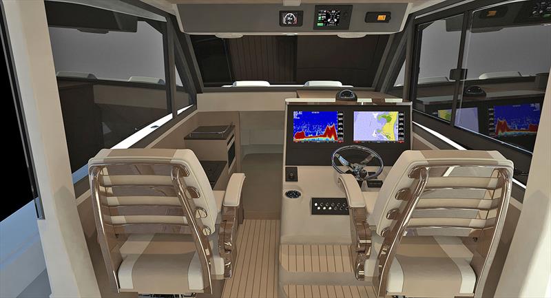 New Pilothouse 46' Catamaran by Invincible photo copyright Invincible taken at  and featuring the Fishing boat class