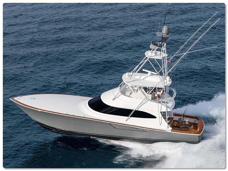 Viking 64 photo copyright Viking Yachts taken at  and featuring the Fishing boat class