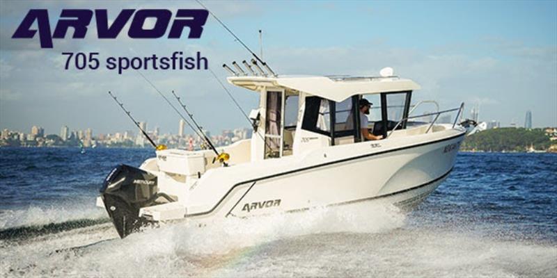 Arovr 705 Sportsfish photo copyright Arvor Australia taken at  and featuring the Fishing boat class