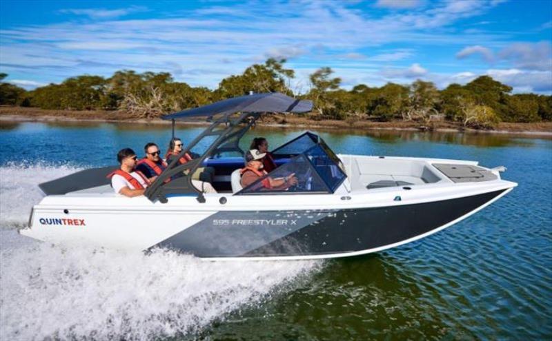 The iconic Quintrex Freestyler has been completely modernized to revolutionize the boating experience and appeal to a wider base of families in Australia - photo © BRP