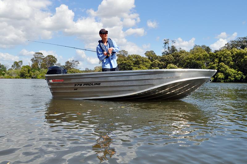 379 Proline SE photo copyright BRP taken at  and featuring the Fishing boat class