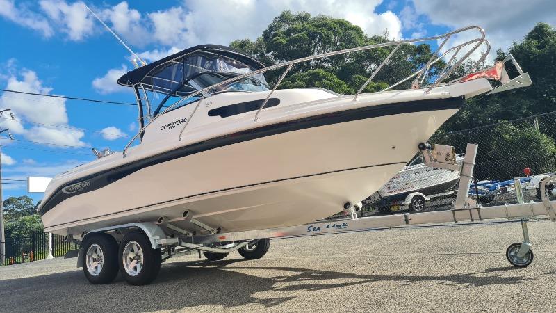 Baysport 605 Offshore photo copyright Sydney Boat Show taken at  and featuring the Fishing boat class