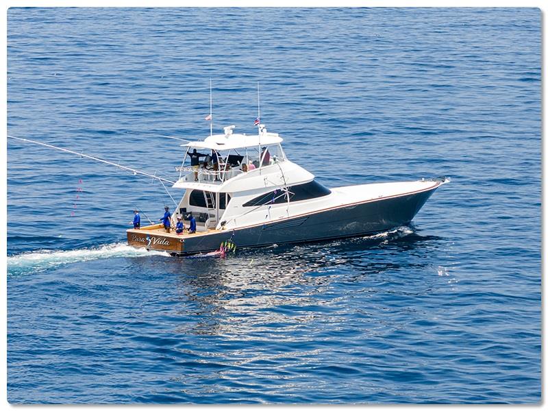 Pura Vida photo copyright Viking Yachts taken at  and featuring the Fishing boat class