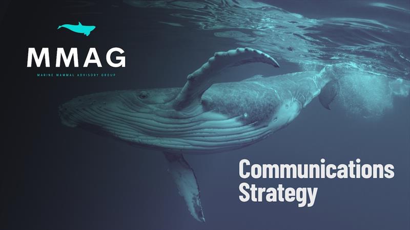 New resource: MMAG Communications Strategy - photo © Marine Mammal Advisory Group