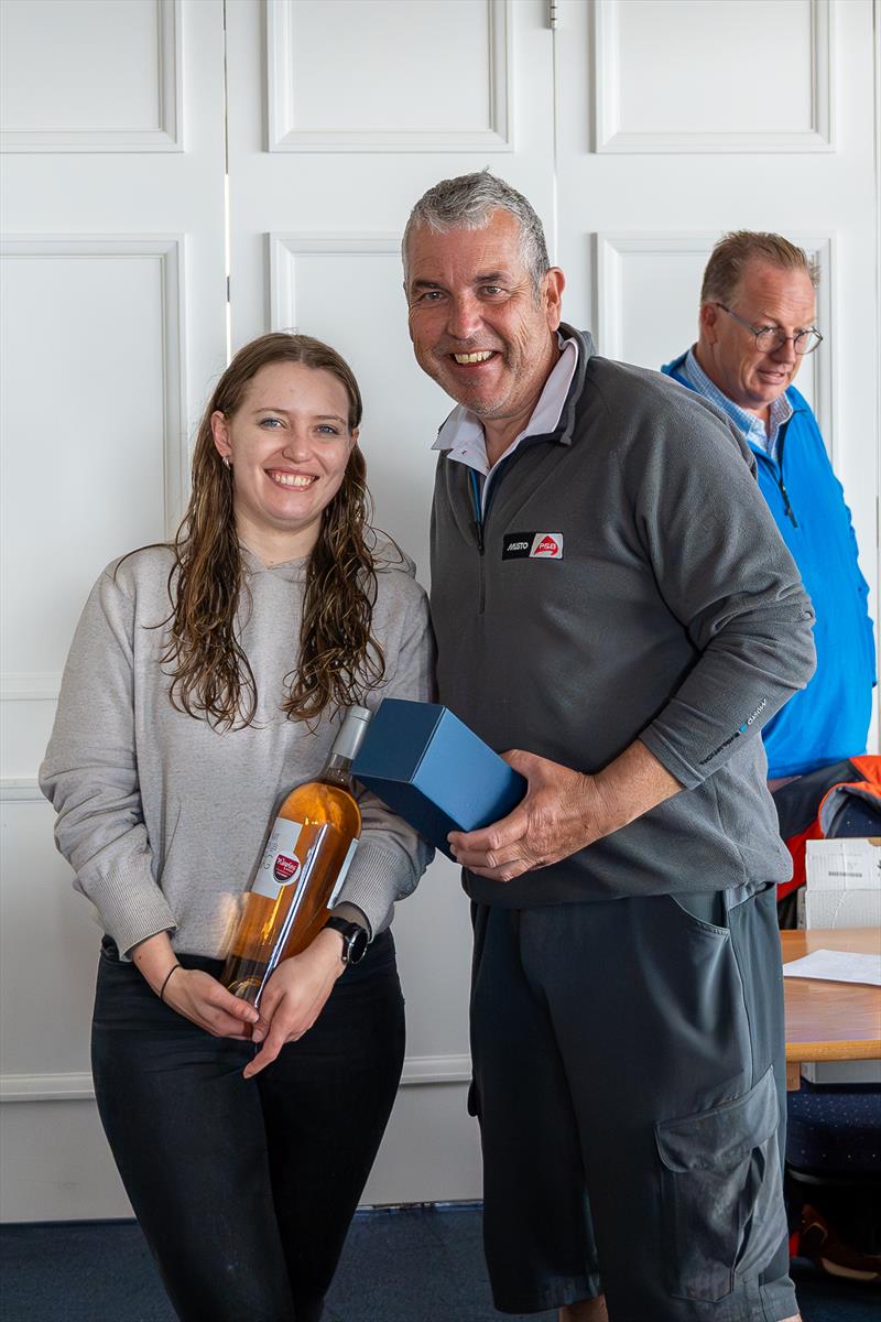 Ian Cadwallader and Ellie Devereux win the 2024 edition of the Royal Corinthian Yacht Club Flying Fifteen Open photo copyright Petru Balau Sports Photography / sports.hub47.com taken at Royal Corinthian Yacht Club and featuring the Flying Fifteen class