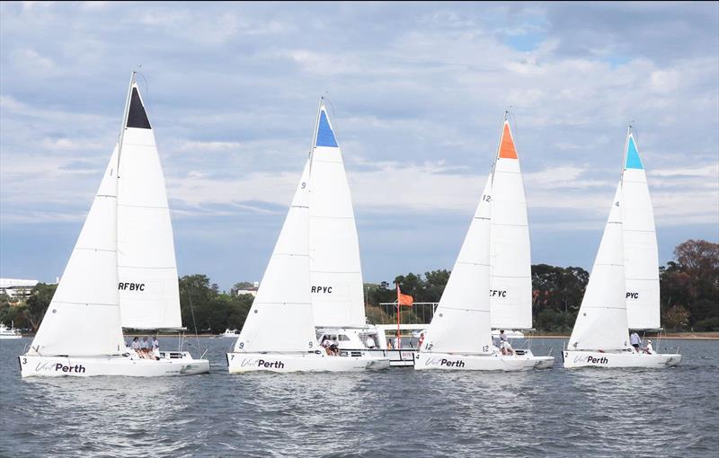 2022 Youth State Keelboat Championship photo copyright Tim Putt taken at Royal Perth Yacht Club and featuring the Foundation 36 class