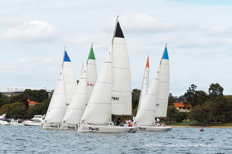 2022 Women State Keelboat Championship photo copyright Rick Steuart taken at Royal Perth Yacht Club and featuring the Foundation 36 class