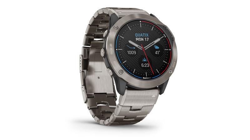 Garmin adds solar charging to its new quatix 6