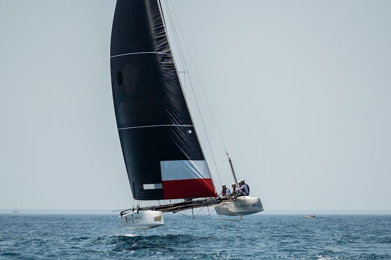 Piotr Harasimowicz's HRM Racing at the GC32 Lagos Cup 2023 - photo © GC32 Racing Tour / Tó Mané