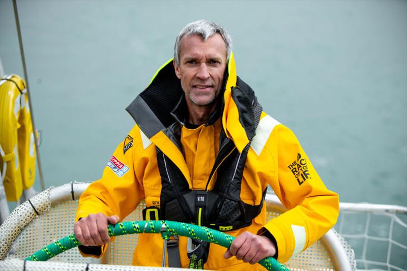 Despite a barnacle invasion and the loss of his life raft overboard, Guy has shown incredible determination in following his dream of a solo circumnavigation. He is now on the stretch home! photo copyright The Clipper Race Skippers 19-20 (imagecomms.com). taken at  and featuring the Golden Globe Race class