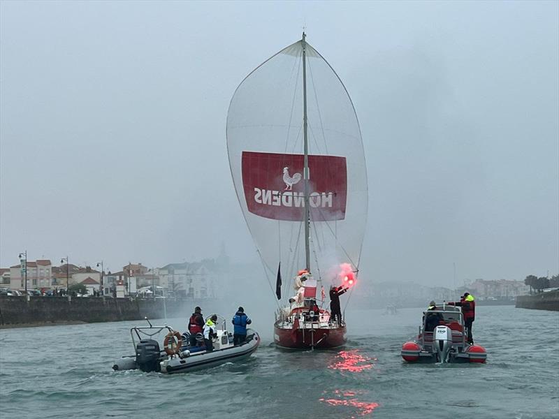 Clara/Howdens was the first boat home of the GGR fleet and sailed magnificently - photo © Nikki Curwen