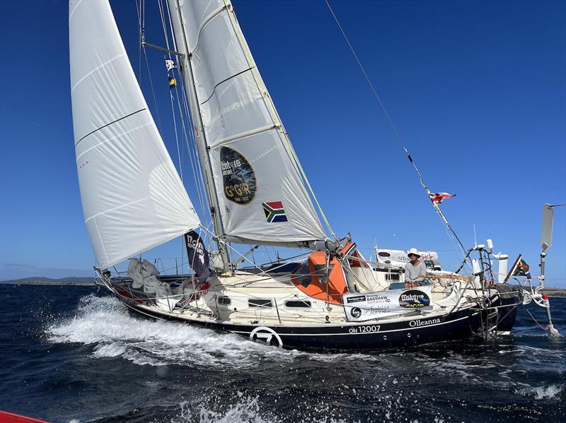Jeremy Bagshaw / South Africa / OE32 – ” OLLEANNA” – 5th sail through Hobart Gate photo copyright GGR2022 / D&JJ taken at  and featuring the Golden Globe Race class