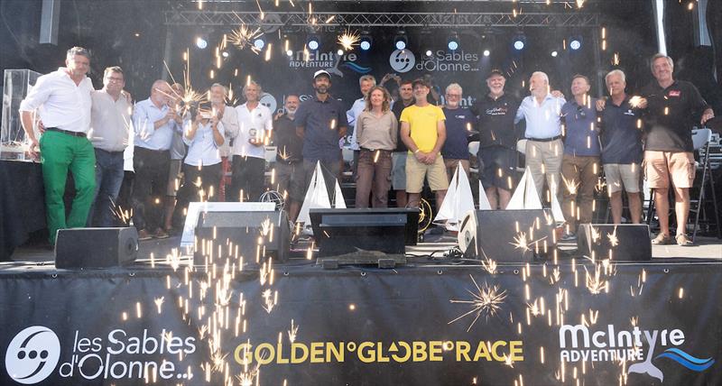 2022/3 Golden Globe Solo non-stop Round the World Yacht Race Prize Giving in Les Sables d'Olonne photo copyright Tim Bishop / GGR / PPL taken at  and featuring the Golden Globe Race class