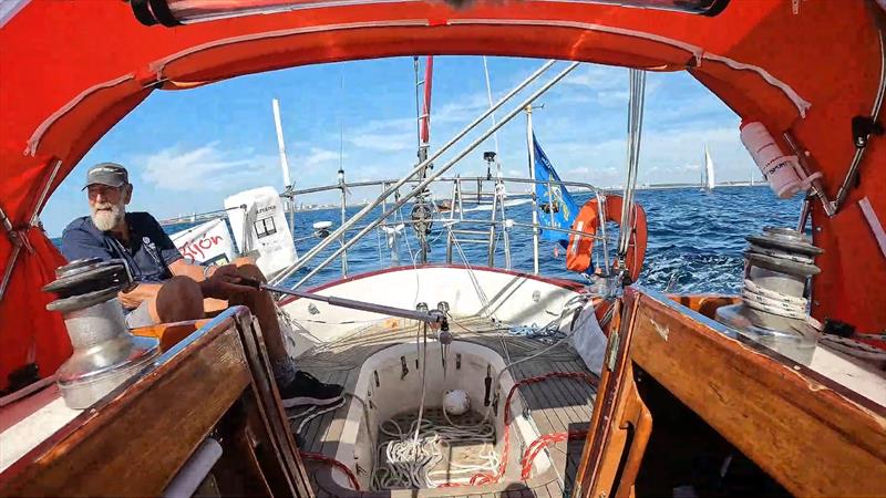Guy deBoer during the 2022 Golden Globe Race - photo © Guy DeBoer Collection