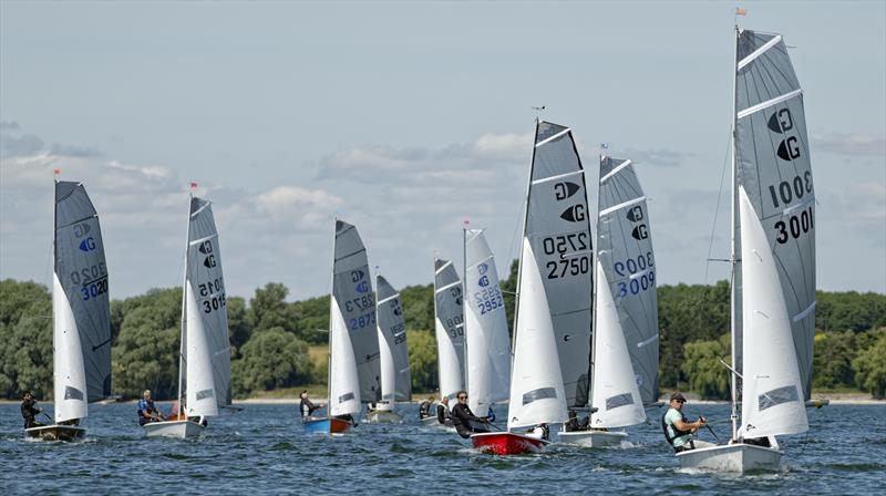 Gill Graduate Nationals at Grafham Water photo copyright Paul Sanwell / OPP taken at Grafham Water Sailing Club and featuring the Graduate class