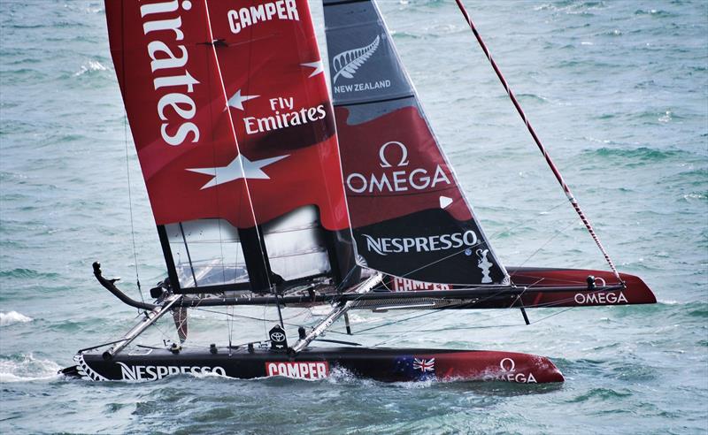 Emirates Team New Zealand AC45 photo copyright Mark Gardener taken at  and featuring the  class