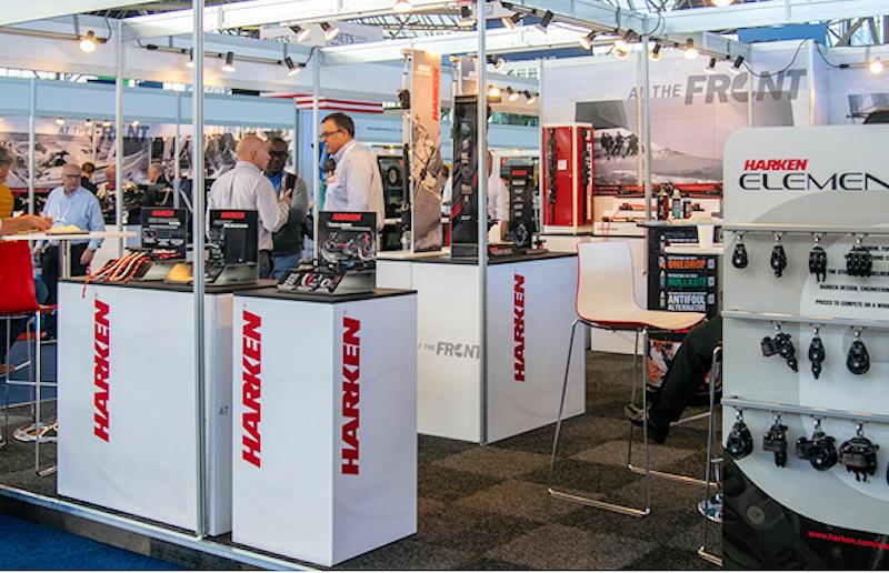 Harken stand at METStrade photo copyright Harken taken at  and featuring the  class