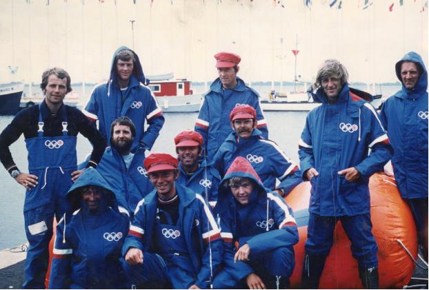 The GBR Sailing team compete in the 1972 Olympics wearing Henri-Lloyd photo copyright Henri-Lloyd taken at  and featuring the  class