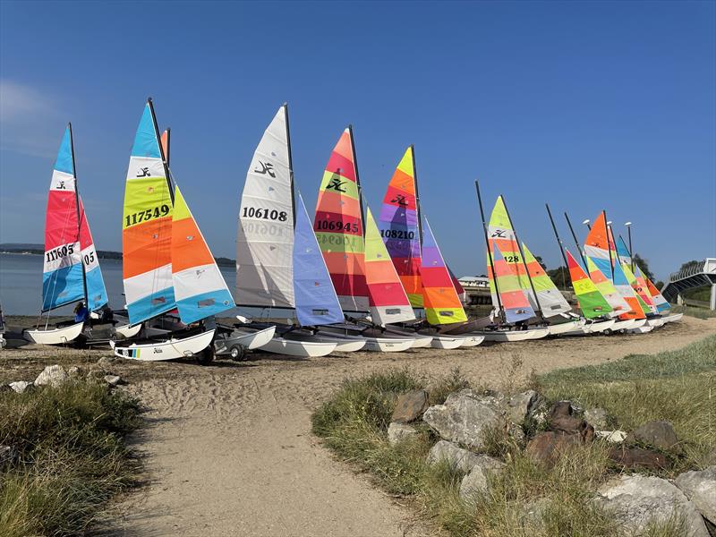 Hobie 16 Nationals 2021 at Poole - photo © Hazel Beard