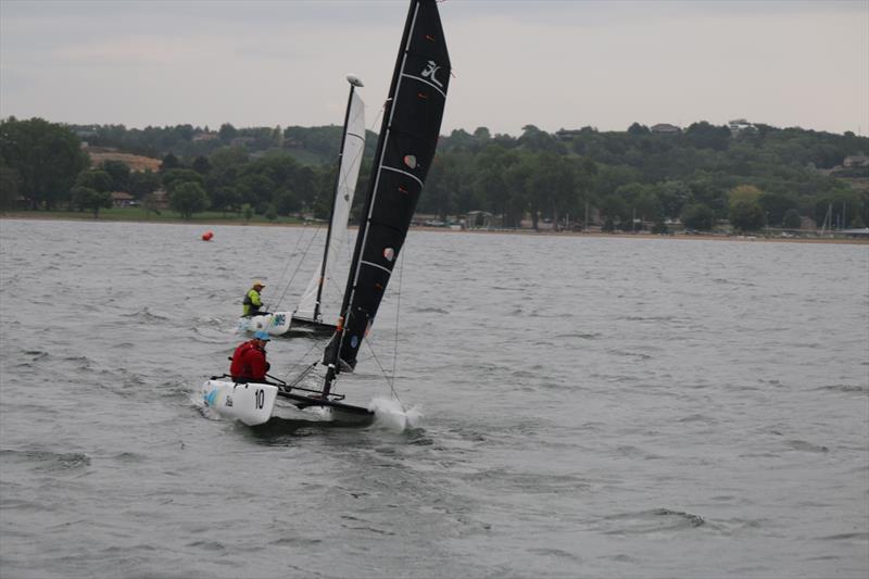 Racecourse action at the FWC Florida Keys Regional Wave Regatta - photo © Ben Wells/FWC