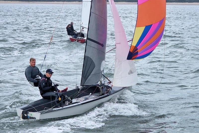 Hornet National Championship at Mumbles photo copyright Richard Woffinden taken at Mumbles Yacht Club and featuring the Hornet class