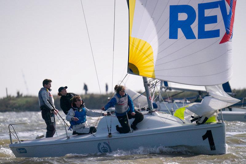 Qualifier 2 of RYA Match Racing Series at Burnham - photo © Petru Balau / sports.hub47.com