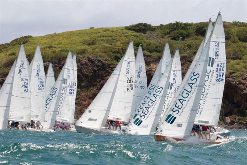 51st St. Thomas International Regatta Day 2: IC24 race start - photo © STIR / www.ingridabery.com