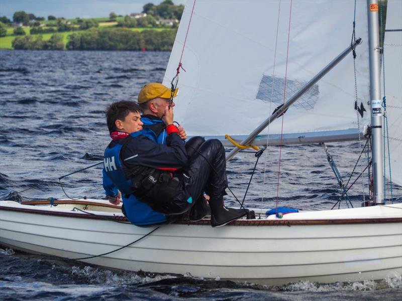 Pierre and Paul Long during the 2023 IDRA 14 Championship at Lough Ree photo copyright David Dickson taken at Lough Ree Yacht Club and featuring the IDRA 14 class