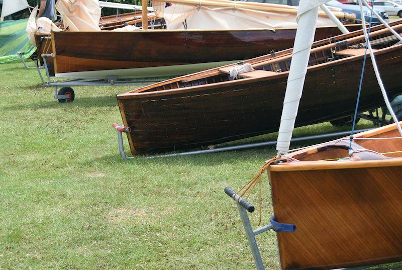 Nearly 370 years worth of front line 14 development was on display at this event photo copyright Dougal Henshall taken at Grafham Water Sailing Club and featuring the International 14 class