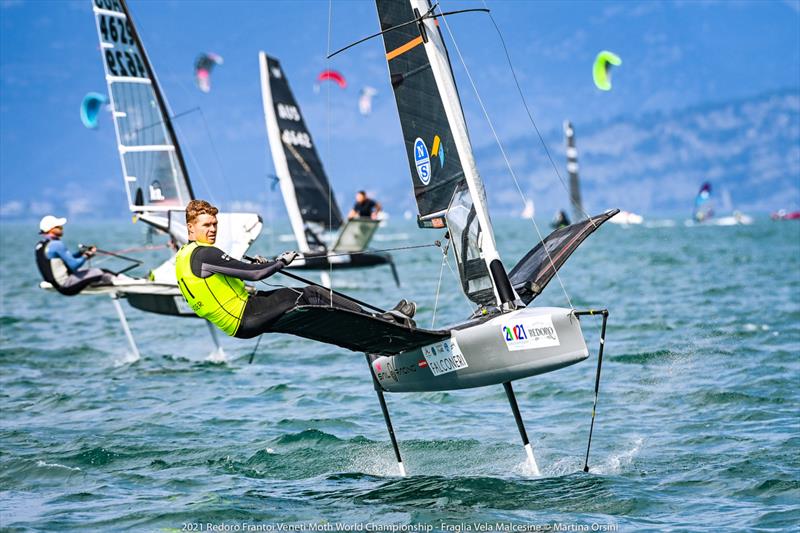 Tom Slingsby (AUS) -2021 International Moth World Championship - Lake Garda, Italy - September 2021 - photo © Martina Orsini