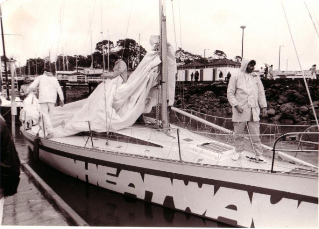 Heatwave placed third in the 1978 One Ton Cup sailed in Flensburg (GER) and sixth the previous year in Auckland photo copyright Young family archives taken at Royal New Zealand Yacht Squadron and featuring the IOR class