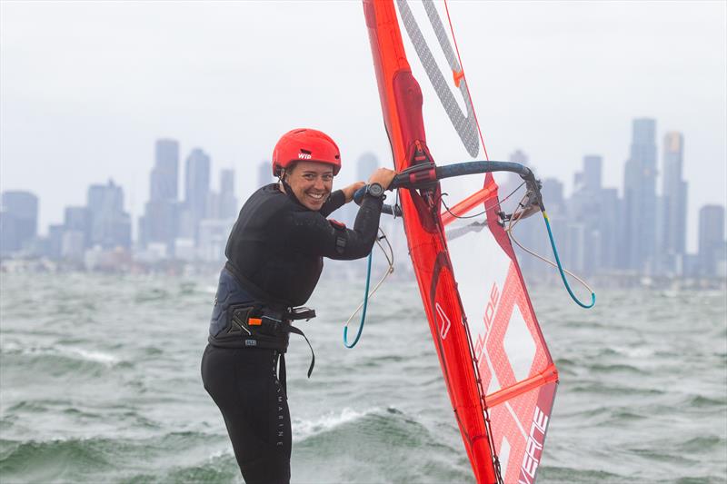 Samantha Costin on day 2 of Sail Melbourne 2023 - photo © Alex McKinnon