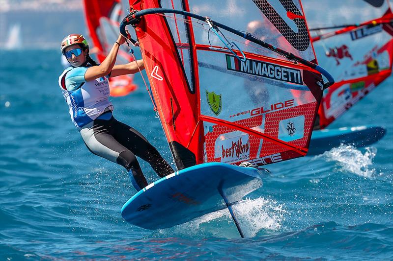 iQFOiL Women Olympic Champion, Marta Maggetti (ITA) - photo © Sailing Energy / Trofeo Princesa Sofía Mallorca