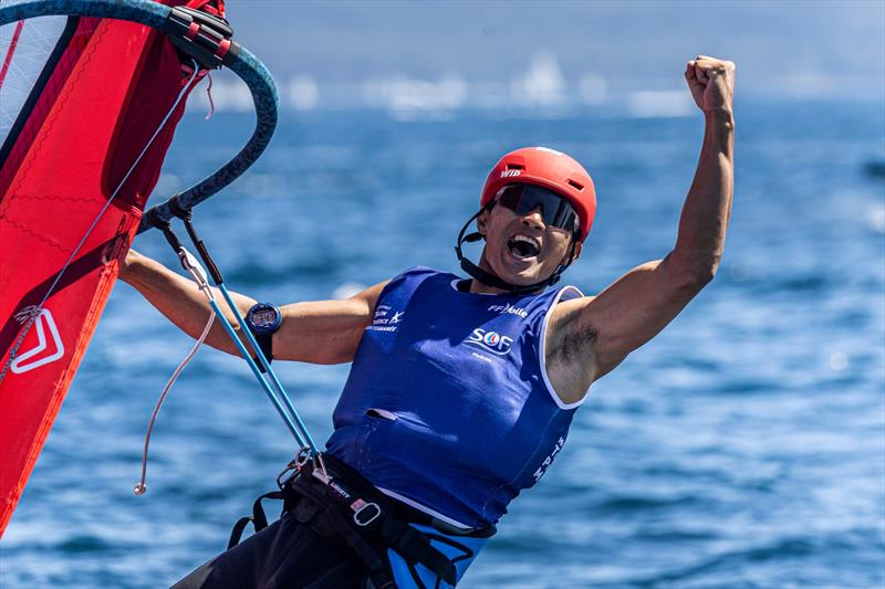 Kun Bi (CHN) - 56th Semaine Olympique Française de Hyères - Day 5 - photo © Sailing Energy / FFVOILE