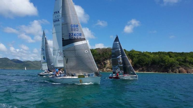 The Tour de Martinique day 2 photo copyright Denis Ruban taken at Club Nautique le Neptune au Lamentin and featuring the IRC class