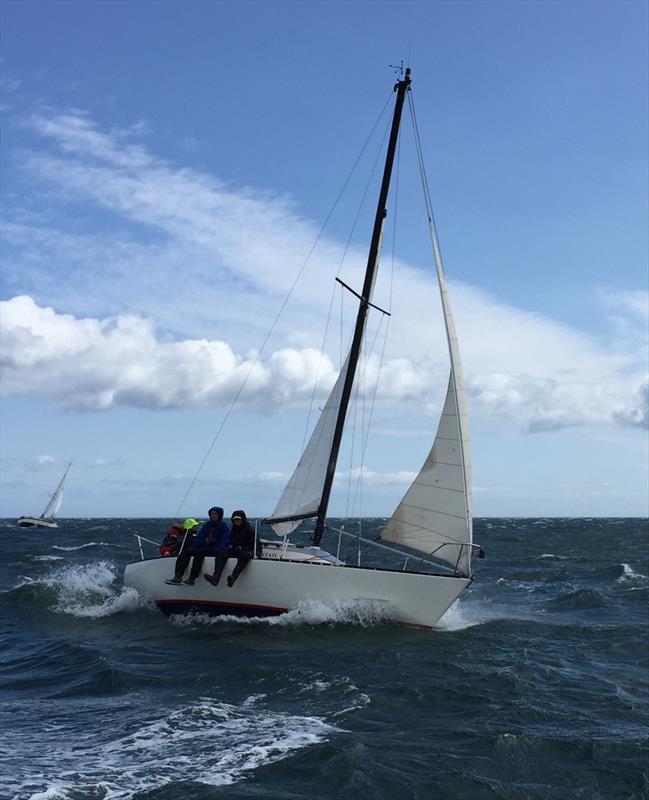 Pintail happy despite the wind in the inaugural Northumberland Plate Race photo copyright Glen Hogg taken at Royal Northumberland Yacht Club and featuring the IRC class