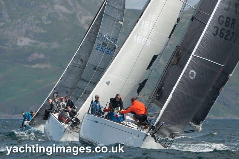 Jack Aitken on his family's First 36.7 Animal win the Peter Cocks Memorial Trophy at West Highland Yachting Week photo copyright Ron Cowan / www.yachtingimages.co.uk taken at Royal Highland Yacht Club and featuring the IRC class